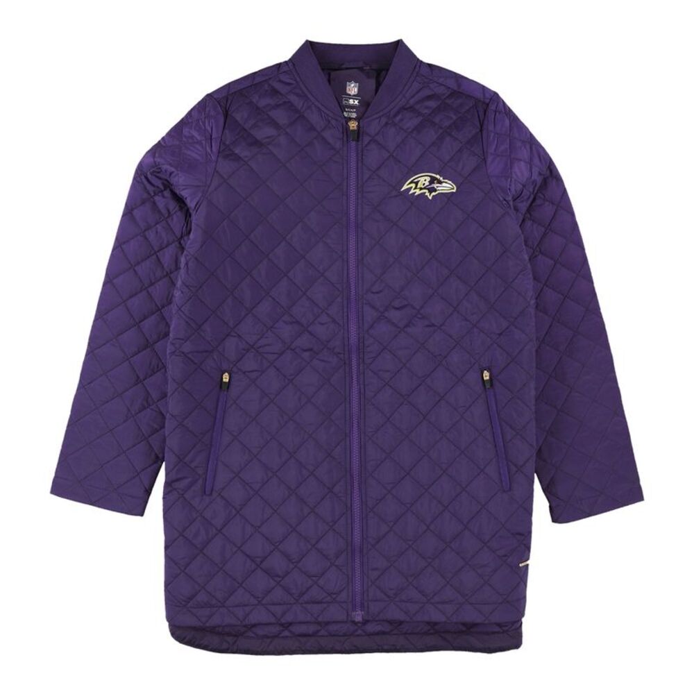 G-III Sports Womens Baltimore Ravens Quilted Jacket, NWT